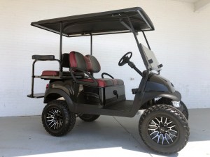 South Carolina Garnet Black Lifted Club Car Precedent Tidewater Carts LLC 02